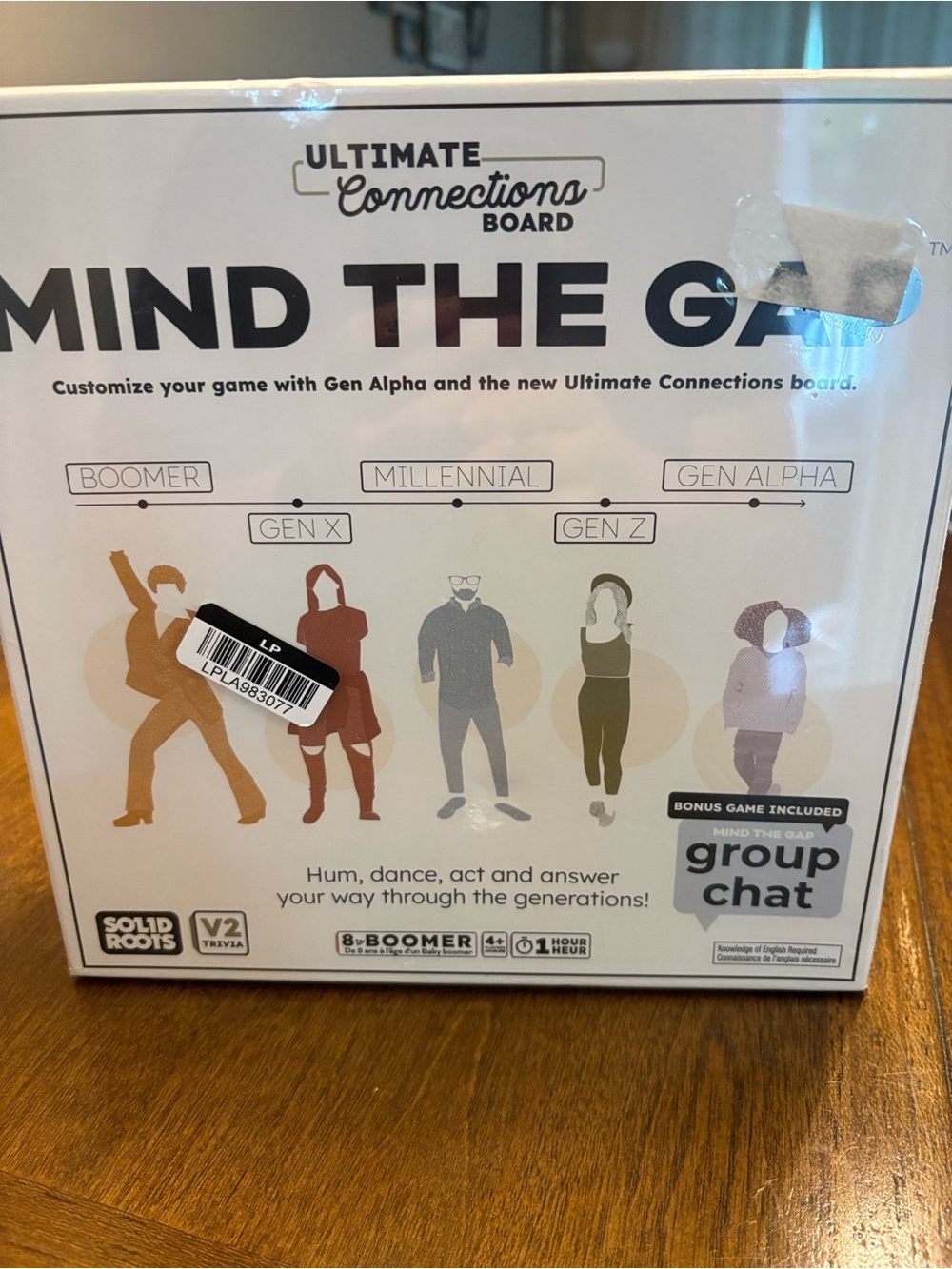 Mind the Gap Ultimate Connections Board Game - White